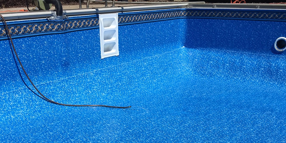pool liner after